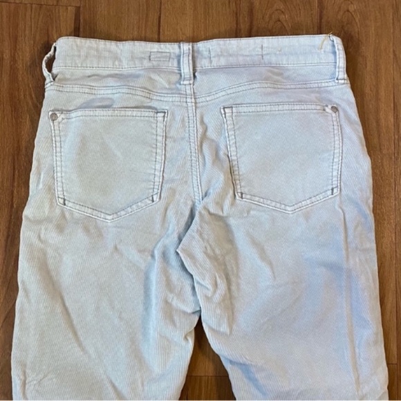 Anthropologie Pilcro Corduroy Skinny Leg Pants Side Zips Women’s Size 26 - Picture 9 of 16
